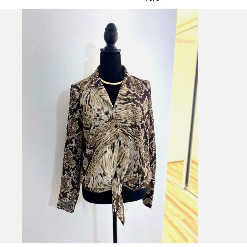 Michael Kors Animal Print Shirt